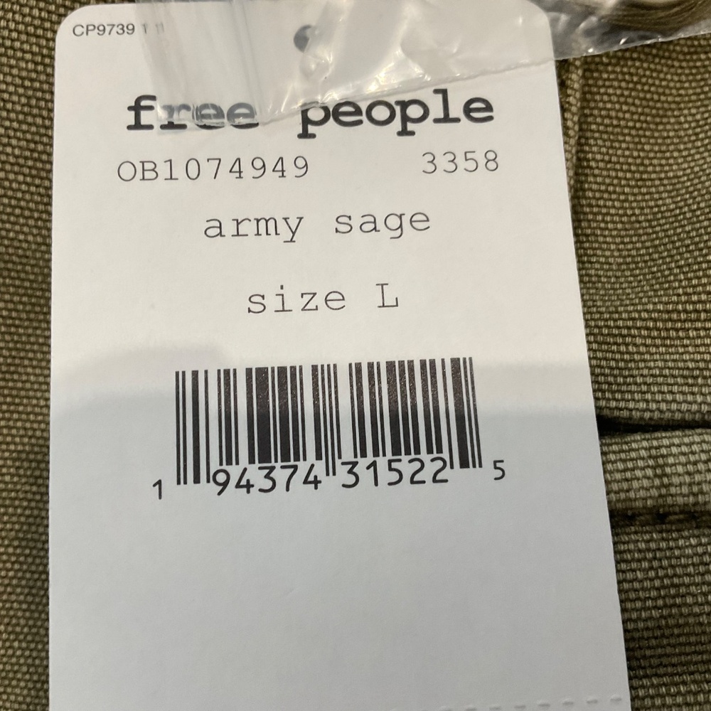 Bibs Free People green,Large.New - Picture 11 of 13